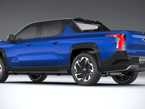 Chevrolet Silverado EV RST 2024 3D Модель