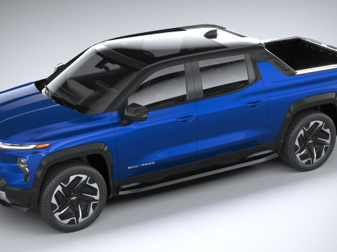 Chevrolet Silverado EV RST 2024 3D Модель