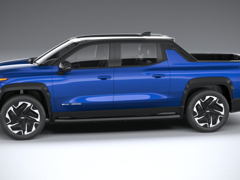 Chevrolet Silverado EV RST 2024 3D Модель