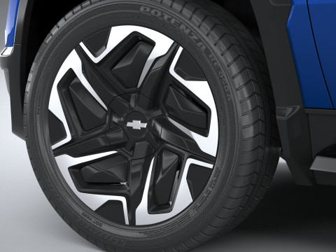 Chevrolet Silverado EV RST 2024 3D Модель