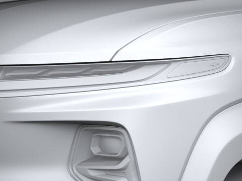 Chevrolet Silverado EV RST 2024 3D Модель