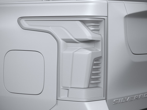 Chevrolet Silverado EV RST 2024 3D Модель