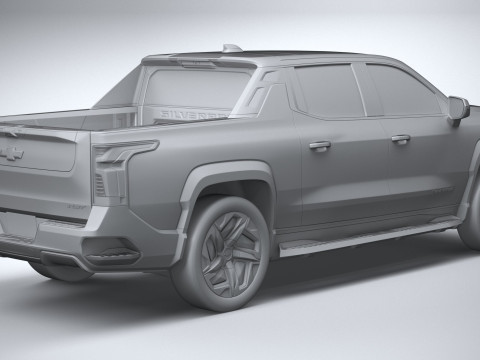 Chevrolet Silverado EV RST 2024 3D Модель