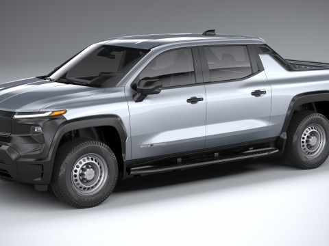Chevrolet Silverado EV WT 2024 3D Model