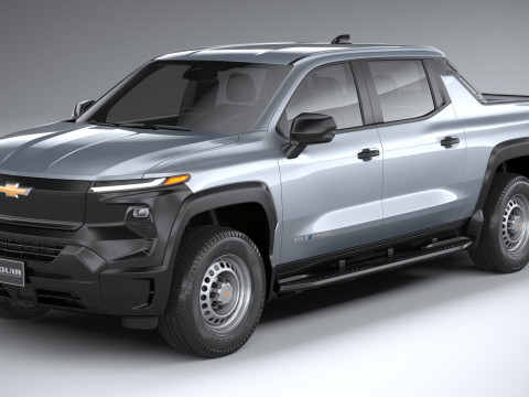 Chevrolet Silverado EV WT 2024 3D Model