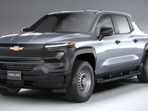 Chevrolet Silverado EV WT 2024 3D Model