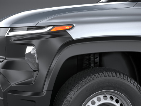 Chevrolet Silverado EV WT 2024 3D Model