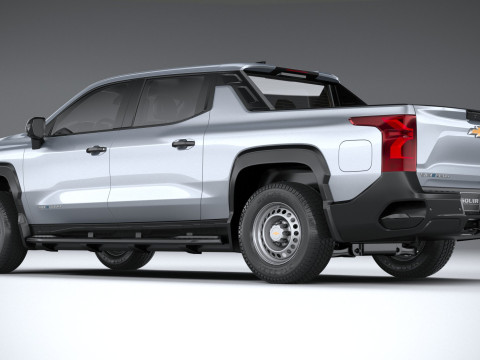 Chevrolet Silverado EV WT 2024 3D Model