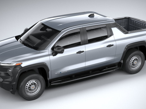 Chevrolet Silverado EV WT 2024 3D Model
