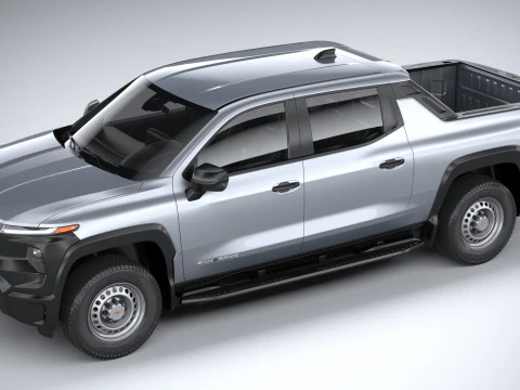 Chevrolet Silverado EV WT 2024 3D Model