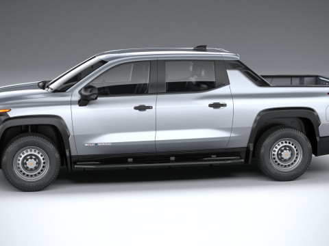 Chevrolet Silverado EV WT 2024 3D Model