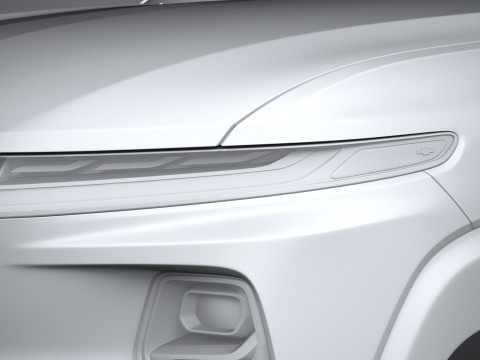 Chevrolet Silverado EV WT 2024 3D Model