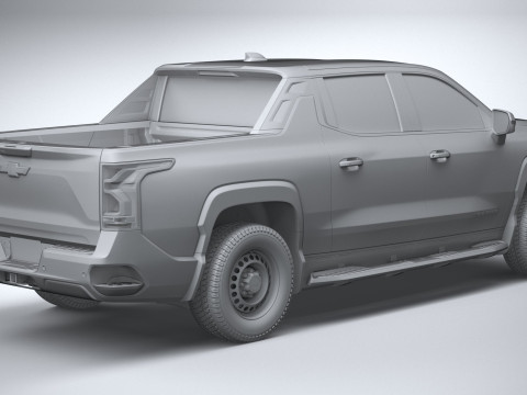 Chevrolet Silverado EV WT 2024 3D Model
