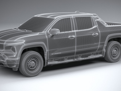 Chevrolet Silverado EV WT 2024 3D Model