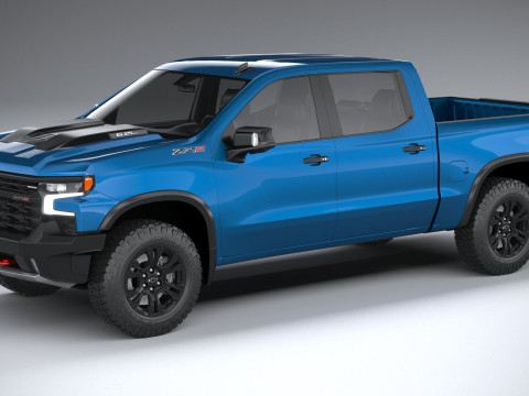 Chevrolet Silverado ZR2 2022 3D Model