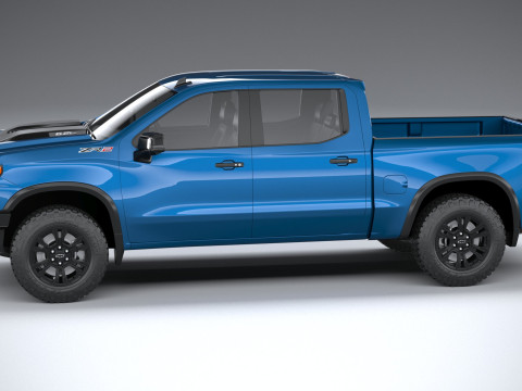 Chevrolet Silverado ZR2 2022 Modello 3D