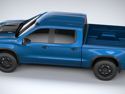 Chevrolet Silverado ZR2 2022 Modello 3D