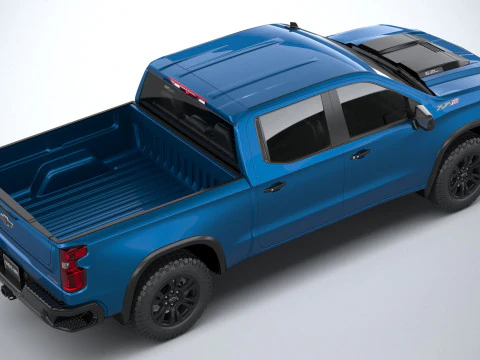 Chevrolet Silverado ZR2 2022 3D Model