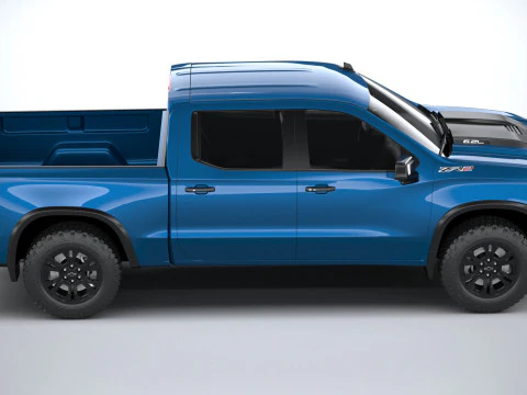 Chevrolet Silverado ZR2 2022 3D Model