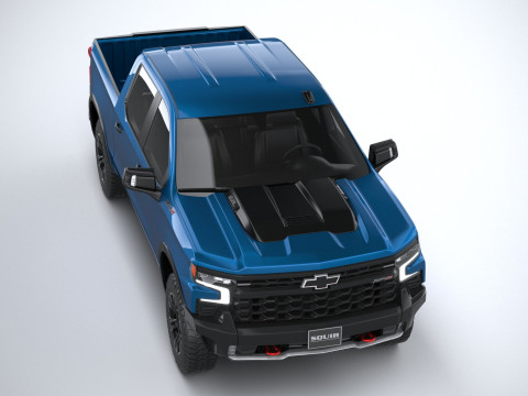 Chevrolet Silverado ZR2 2022 Modello 3D