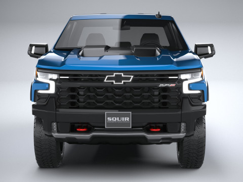 Chevrolet Silverado ZR2 2022 Modello 3D