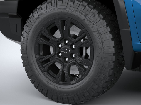 Chevrolet Silverado ZR2 2022 Modello 3D