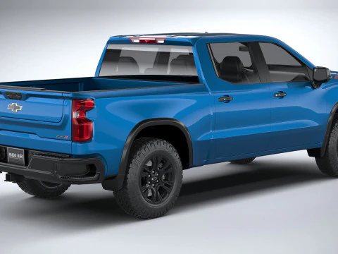 Chevrolet Silverado ZR2 2022 3D Model