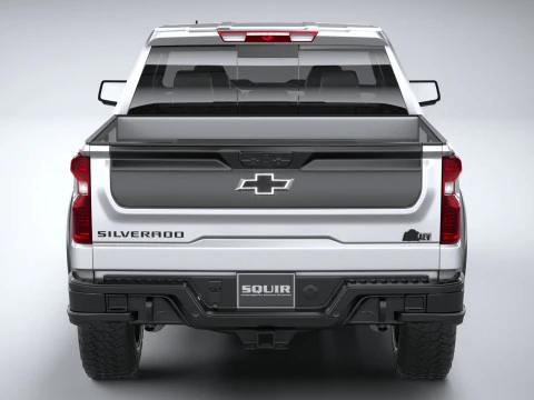 Chevrolet Silverado ZR2 Bison 2023 3D Model
