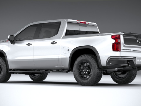 Chevrolet Silverado ZR2 Bison 2023 Modelo 3D