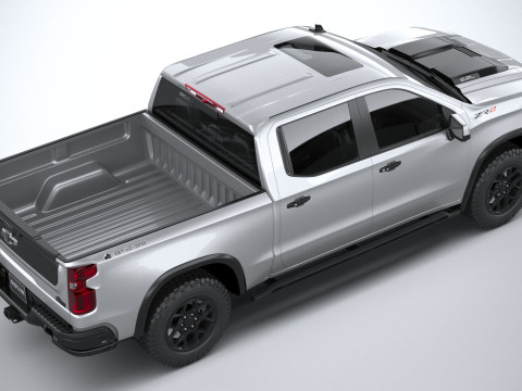 Chevrolet Silverado ZR2 Bison 2023 Modelo 3D