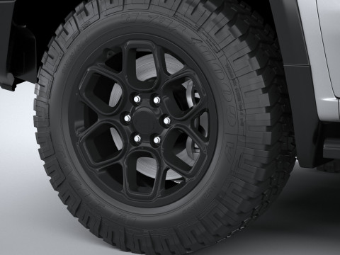 Chevrolet Silverado ZR2 Bison 2023 Modelo 3D