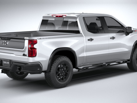 Chevrolet Silverado ZR2 Bison 2023 Modelo 3D