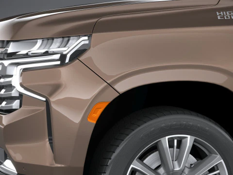Chevrolet Suburban High Country 2021 3D Model