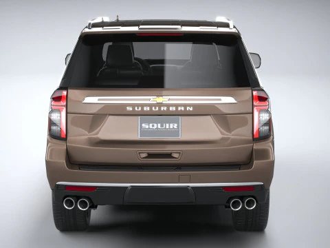 Chevrolet Suburban High Country 2021 3D Model