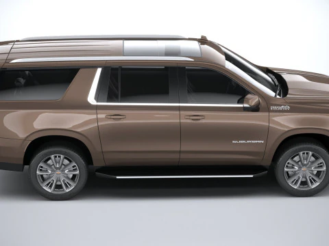 Chevrolet Suburban High Country 2021 3D Model