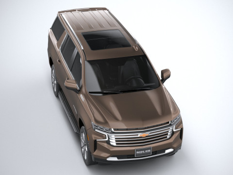 Chevrolet Suburban High Country 2021 Modelo 3D
