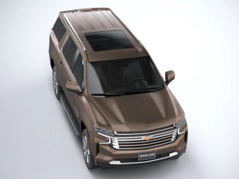 Chevrolet Suburban High Country 2021 3D Model