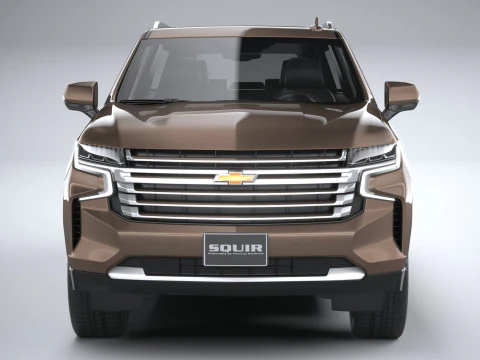 Chevrolet Suburban High Country 2021 3D Model
