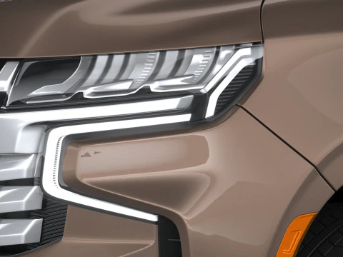 Chevrolet Suburban High Country 2021 3D Model