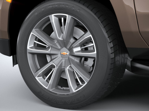 Chevrolet Suburban High Country 2021 Modelo 3D