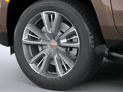 Chevrolet Suburban High Country 2021 3D Model