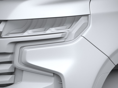 Chevrolet Suburban High Country 2021 Modelo 3D