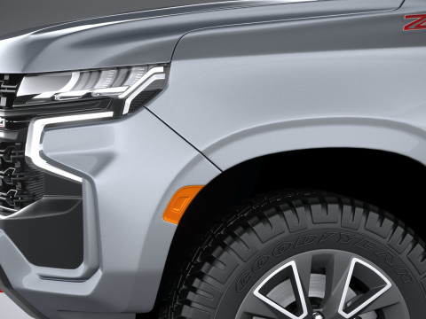 Chevrolet Suburban Z71 2021 3D Model