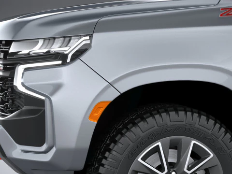 Chevrolet Suburban Z71 2021 3D Model