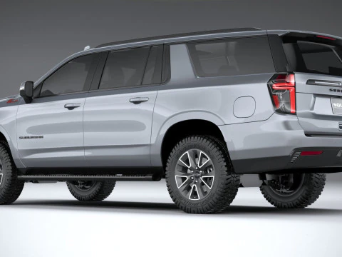 Chevrolet Suburban Z71 2021 3D Model