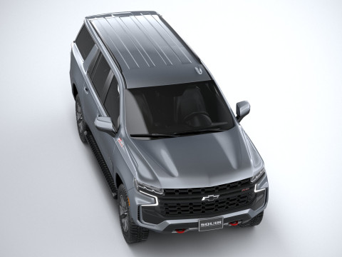 Chevrolet Suburban Z71 2021 3D Model