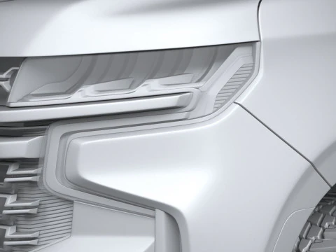 Chevrolet Suburban Z71 2021 3D Model