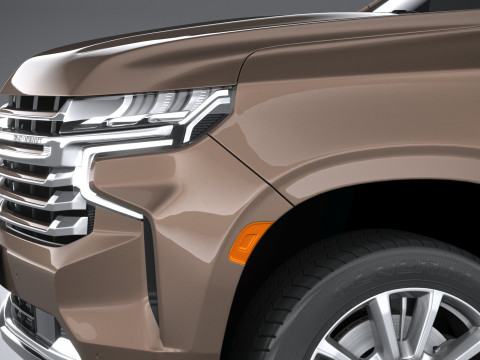 Chevrolet Tahoe High Country 2021 3D-Modell