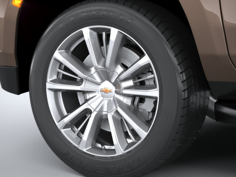 Chevrolet Tahoe High Country 2021 3D-Modell