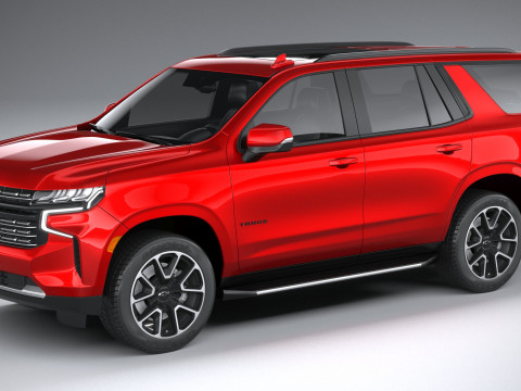 Chevrolet Tahoe RST 2021 3D 모델